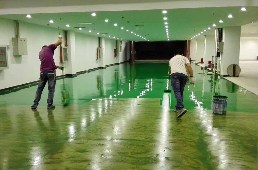 环氧流展砂浆薄涂