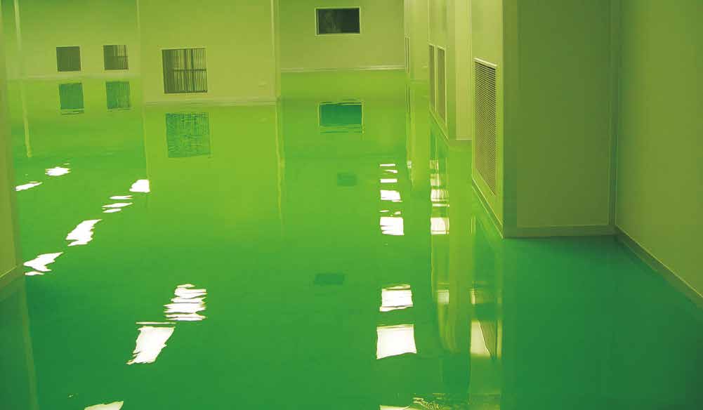 环氧流展砂浆薄涂