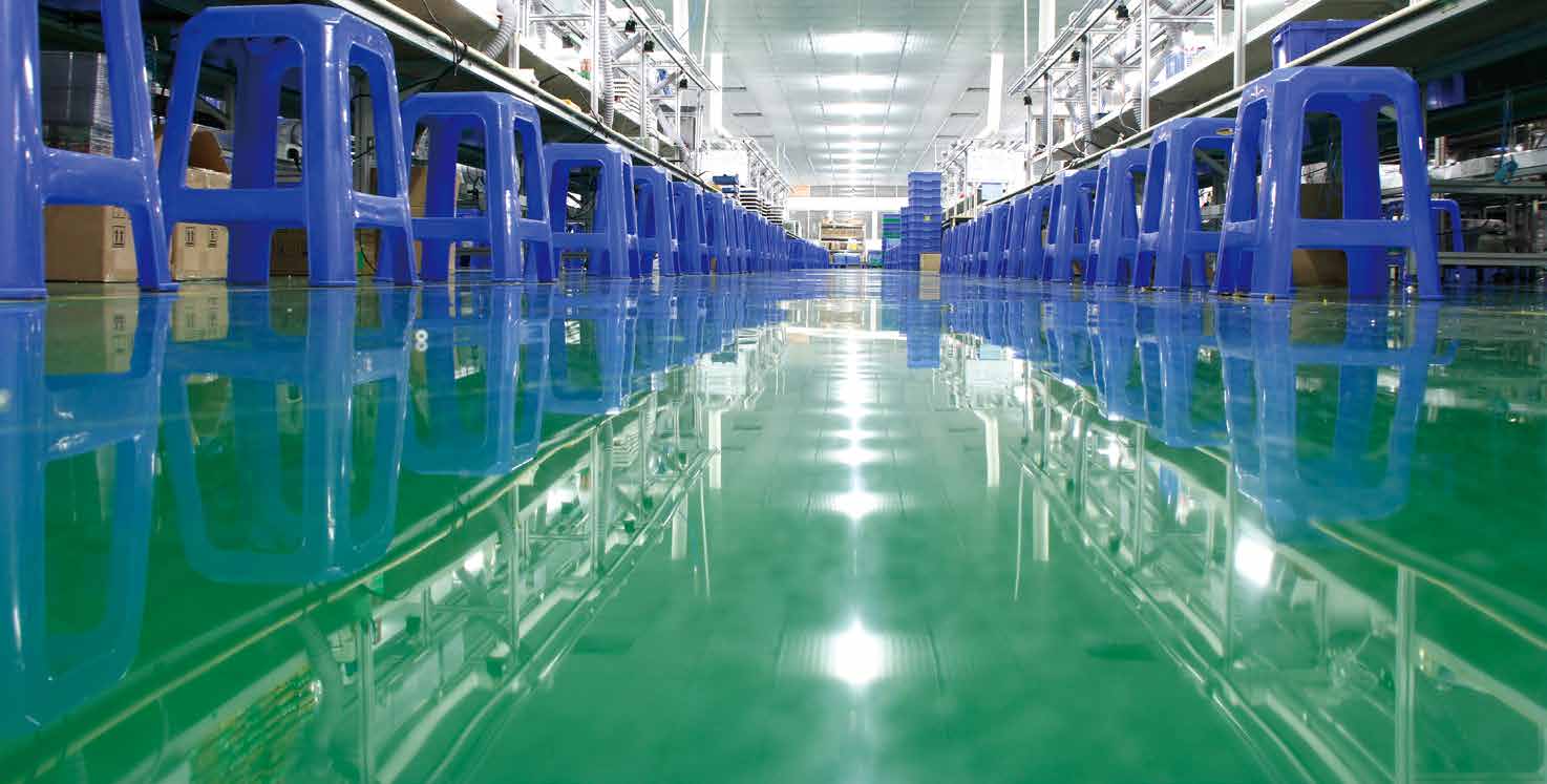 环氧树脂自流平型防静电地坪